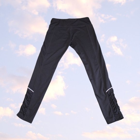 Dark Grey Athletic Leggings - Picture 2 of 2